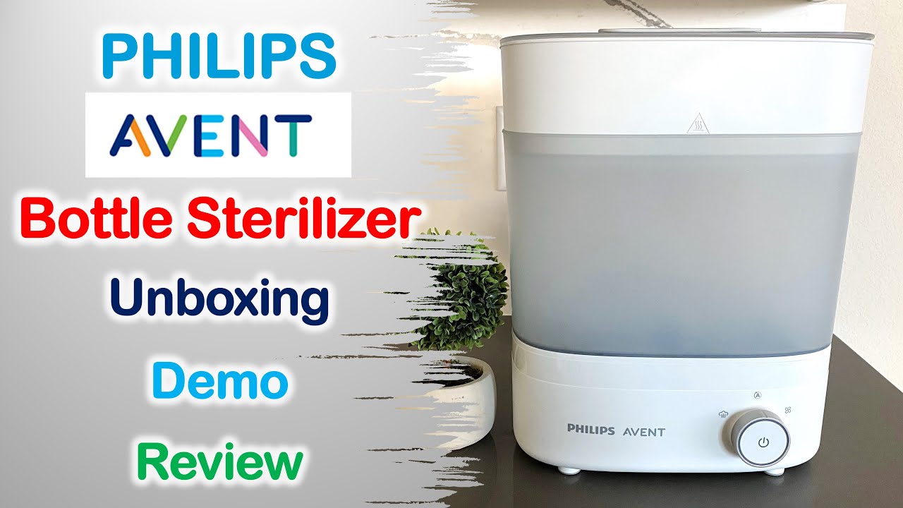 Стерилизатор для детских бутылочек Philips Avent Premium с сушкой | Распаковка | Демонстрация | О...