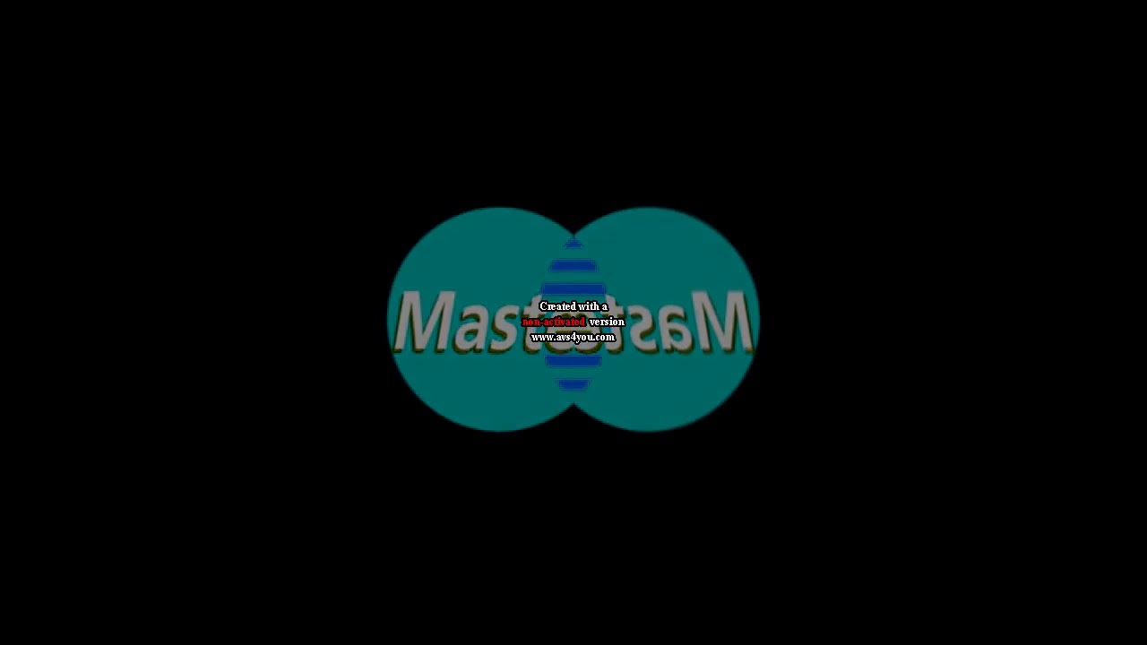 MasterCard logo effects in low voice