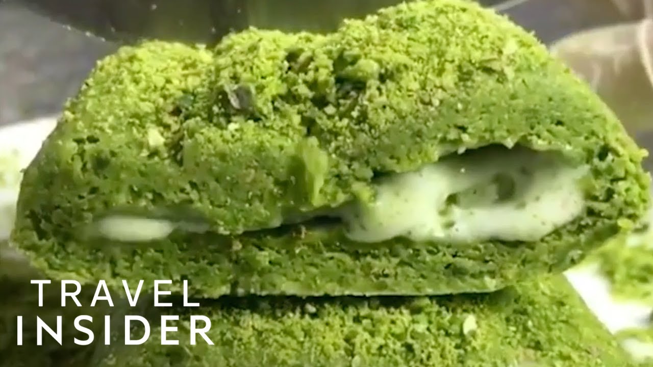How Traditional Ice Cream Is Made In Turkey