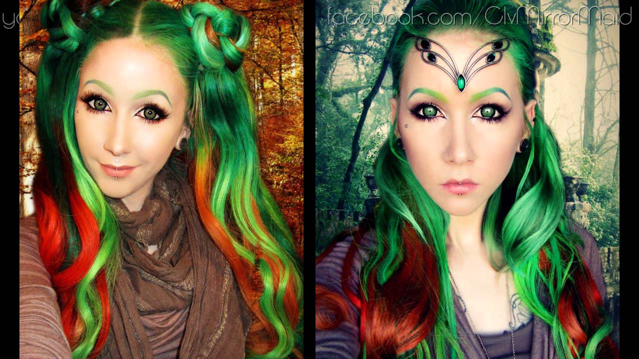 AUTUMN FAIRY OMBRE HAIR - Tutorial by Cira Meisen