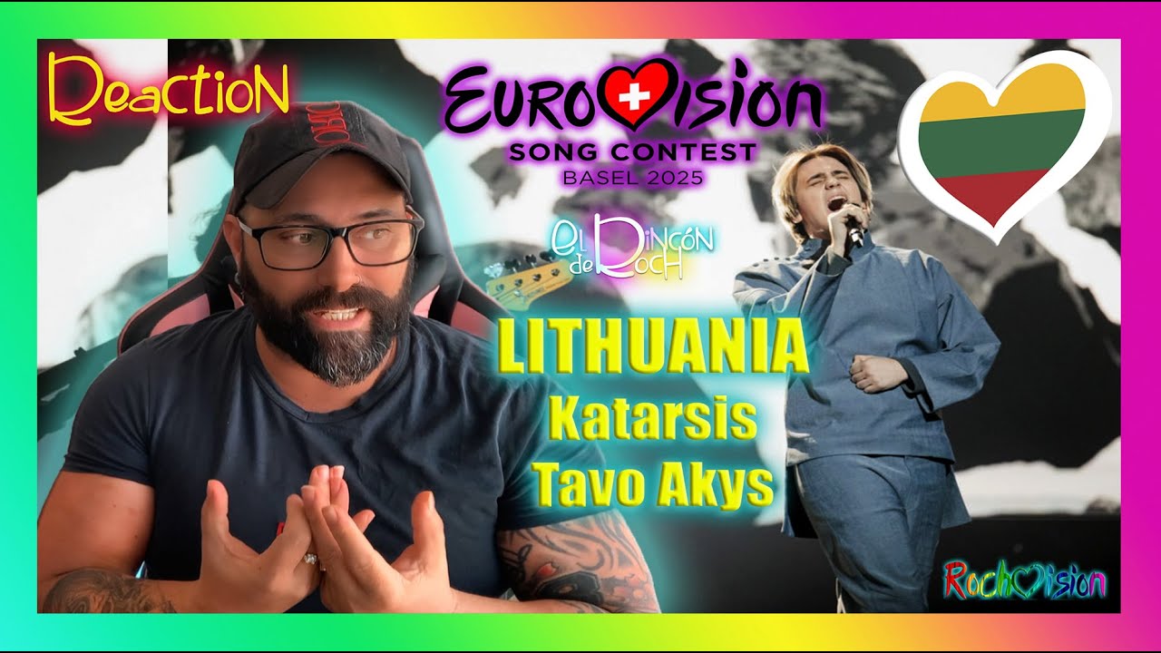 REACTION - KATARSIS  - TAVO AKYS   LITHUANIA  #EUROVISION2025