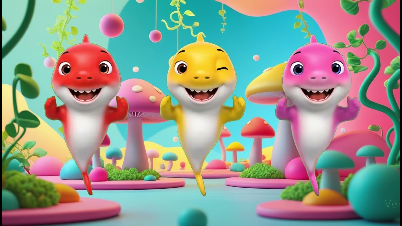Baby Shark Song and Dance | Baby Shark Doo Doo Doo | Fun Nursery Rhymes for Kids