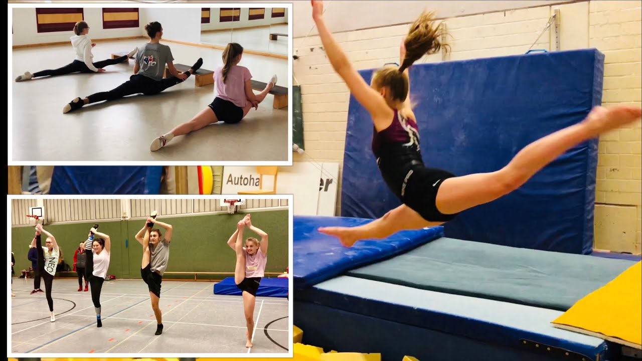 Training am Sonntag 💪 Turnen 🤸‍♀️Akrobatik🤸‍♂️ Tanzmariechen 👯‍♀️offenes Training 1.TSV Bottrop