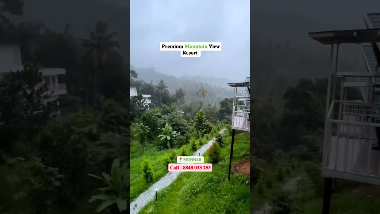 Premium Mountain View Resort🏕️😍| Munnar Hill Top Resort|𝐂𝐚𝐥𝐥 : 𝟖𝟖𝟒𝟖 𝟎𝟑𝟑 𝟐𝟓𝟑 #munnarresorts #kerala