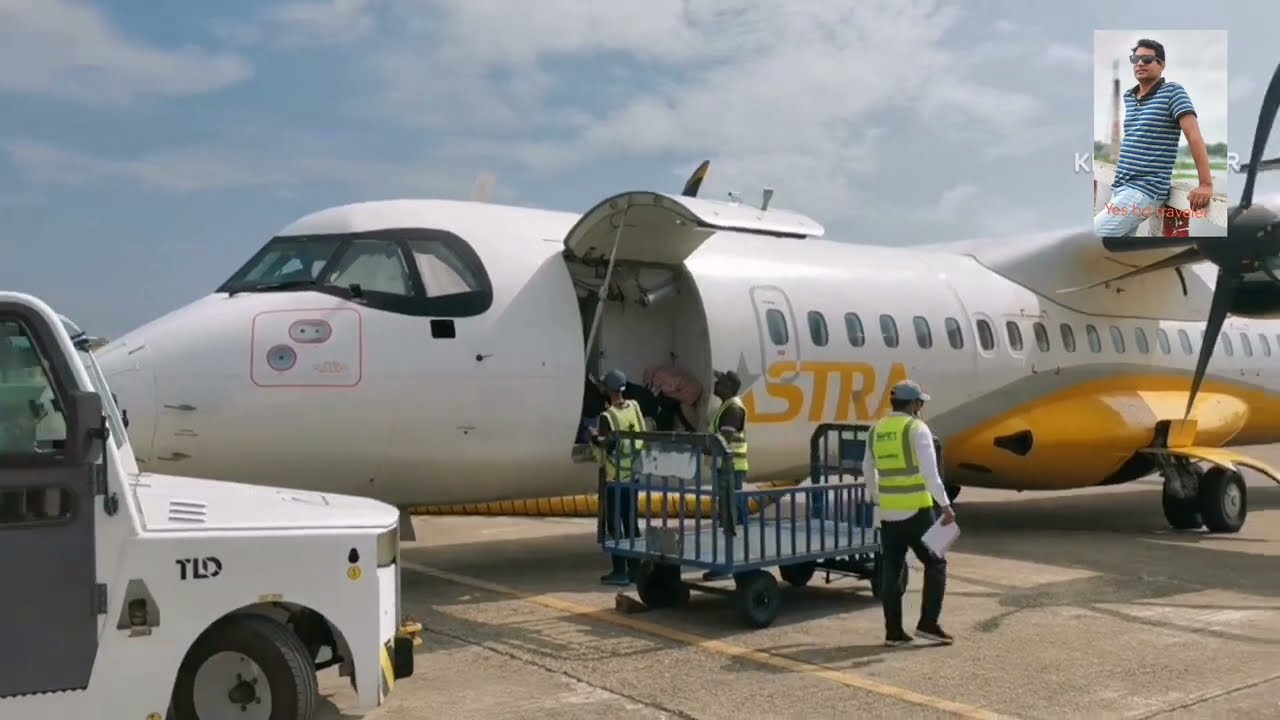 Dhaka to Coxs bazar. Airastra airplane.