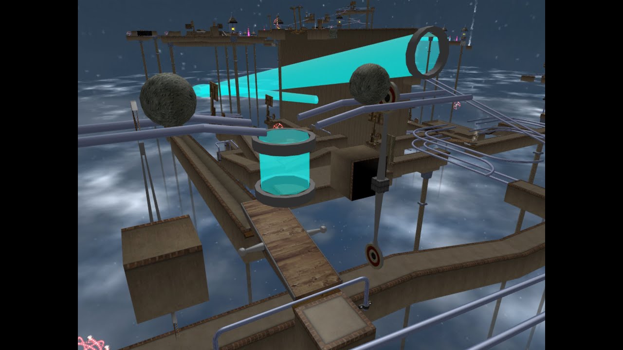 Ballance Custom Level: Lost Cities (SomeOne_001)