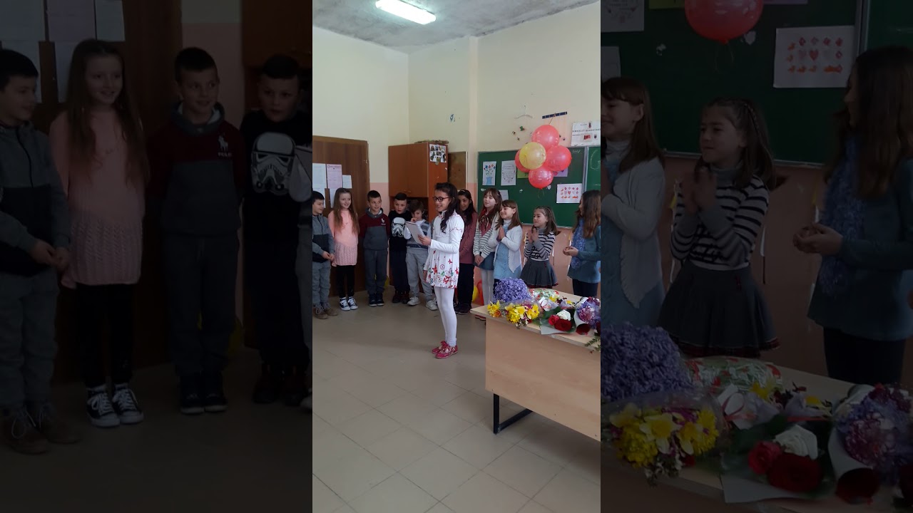 Festa e klases se 4-b per mesuese Sefin