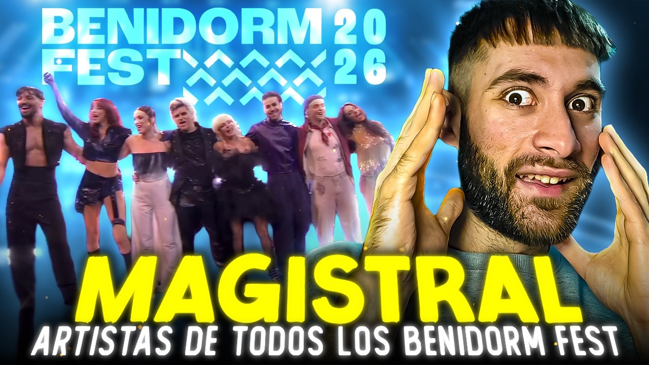 REACCION al MEDLEY de ARTISTAS del BENIDORM FEST 2026