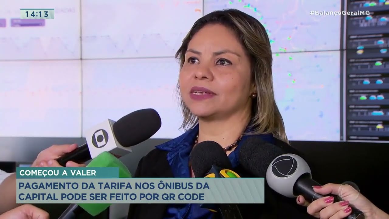 Pagamento da tarifa dos ônibus de BH pode ser feito por QR Code