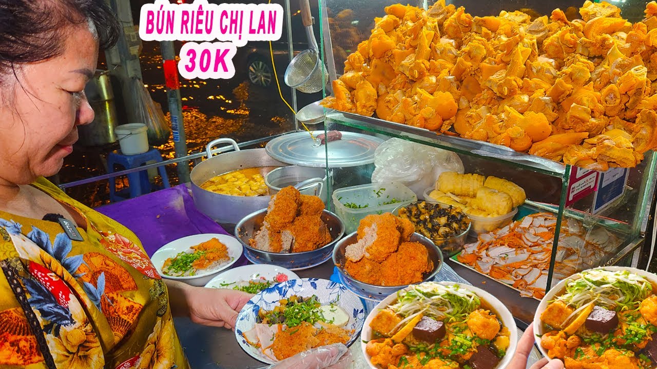 Bún Riêu Cua Đồng 30K | Quy trình nấu Nồi Bún Riêu cực ngon