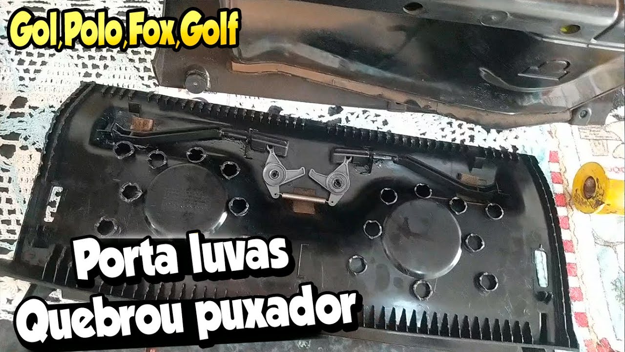 The glove compartment handle on my Golf MK4 broke. How do I fix it?