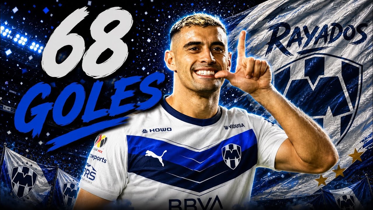 Los 68 Goles De German Berterame Con El Monterrey