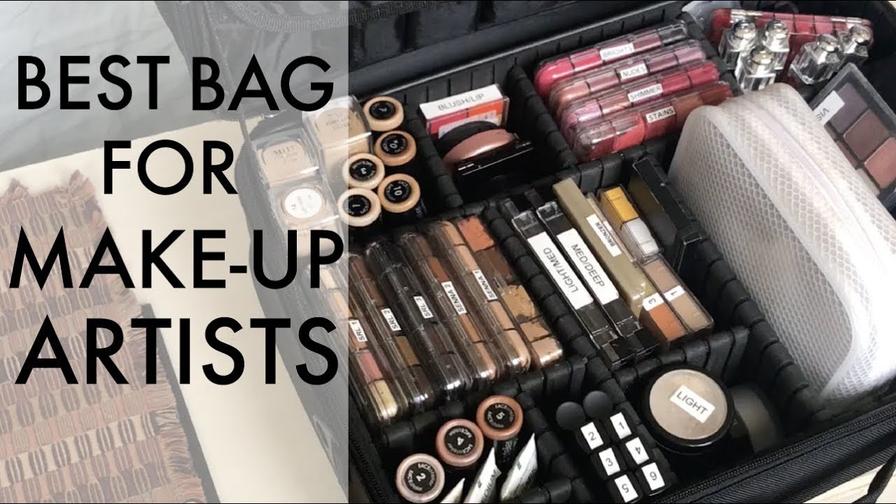 Makeup Kit for Make-up Artist - Relavel 3 Layer Multi-Functional Professional Makeup Train Case