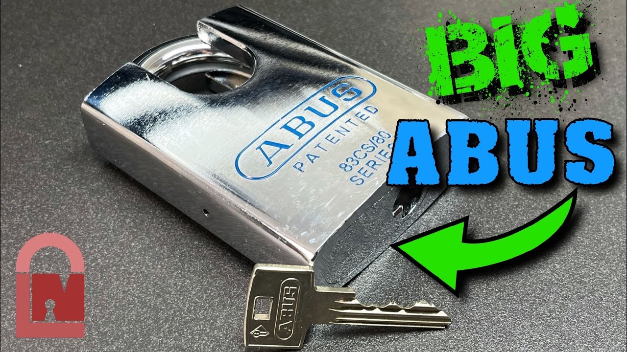 ABUS Rock 83CS/80 Pfaffenhain Lock Pick and Gut
