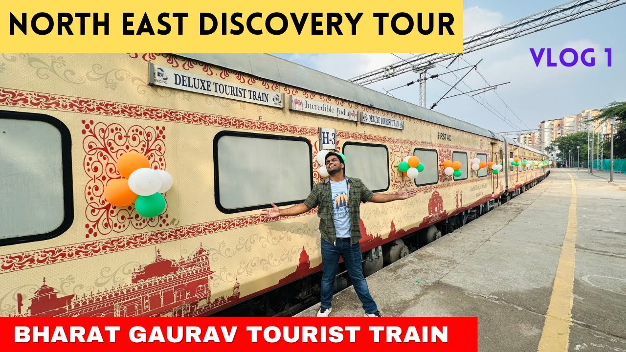 LUXURIOUS BHARAT GAURAV AC DELUXE TOURIST TRAIN JOURNEY | North East Discovery Beyond Guwahati