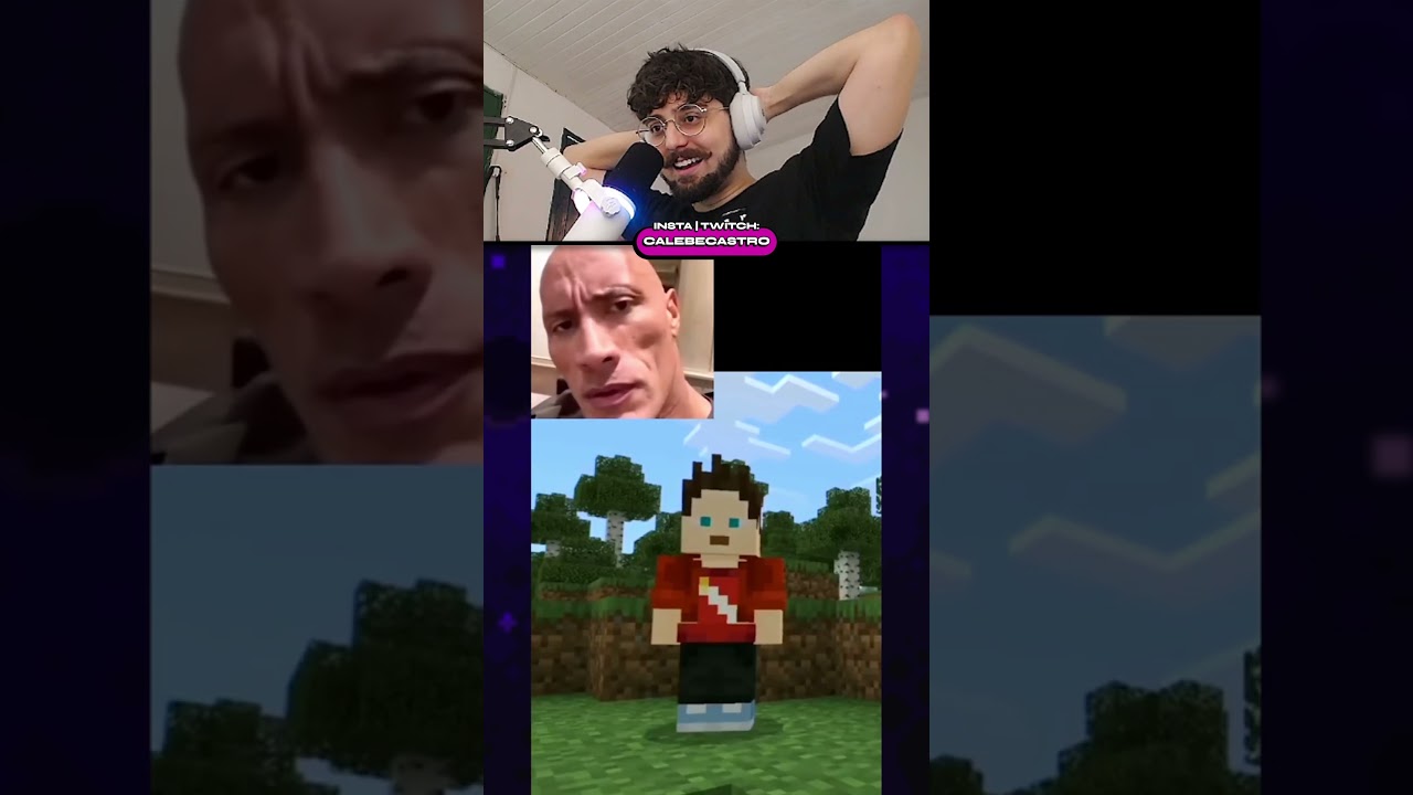 Protejam esse muleque ❤️ | #react #memes #emocional #minecraft