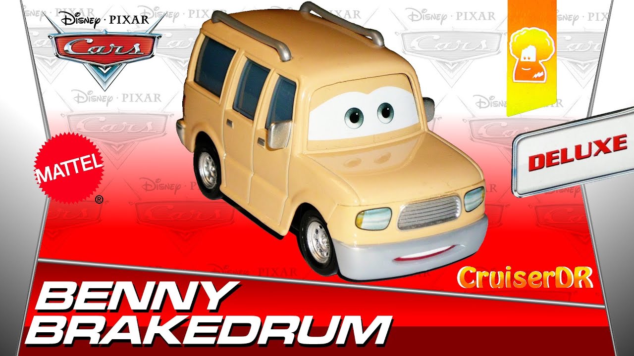 Disney Cars Benny Brakedrum Deluxe Diecast 1:55 scale Mattel