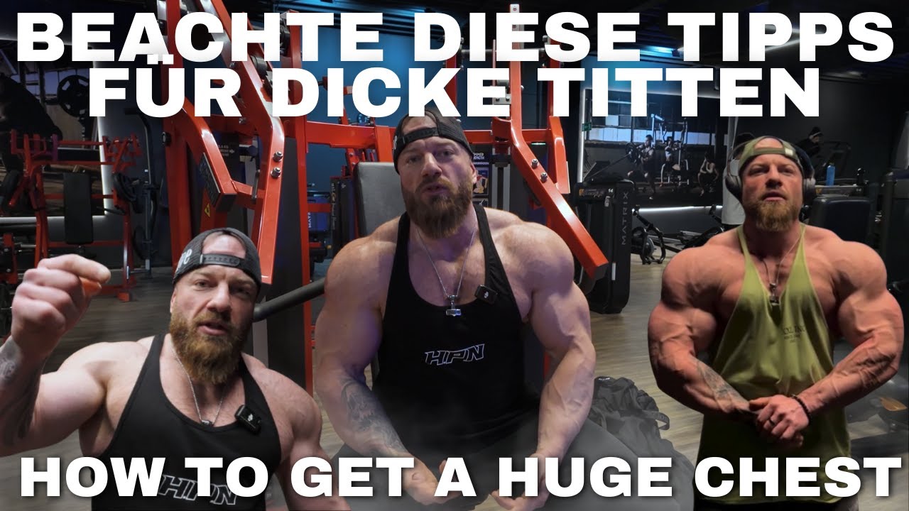 So bekommt ihr endlich richtig DICKE TITTEN| Wie ich das Training gestalte für eine riesen Brust!