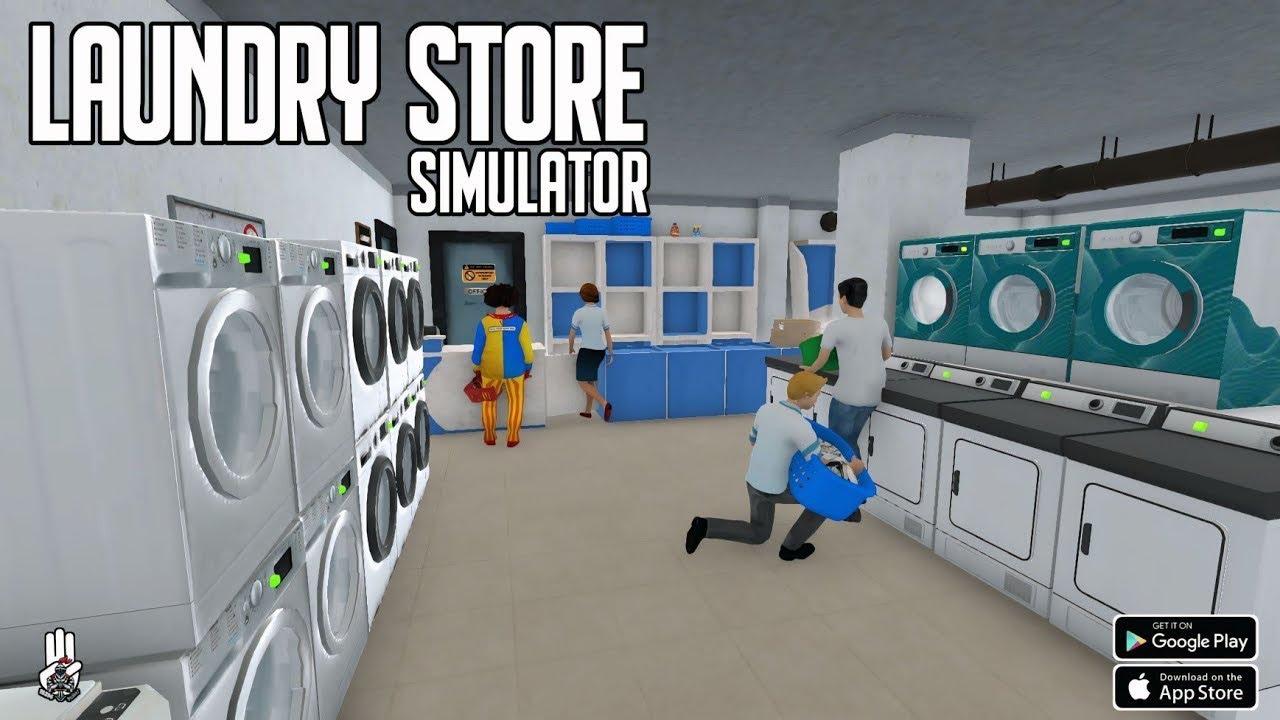 Laundry Store Simulator Mobile Gameplay  | Android & IOS (Part 01) #01