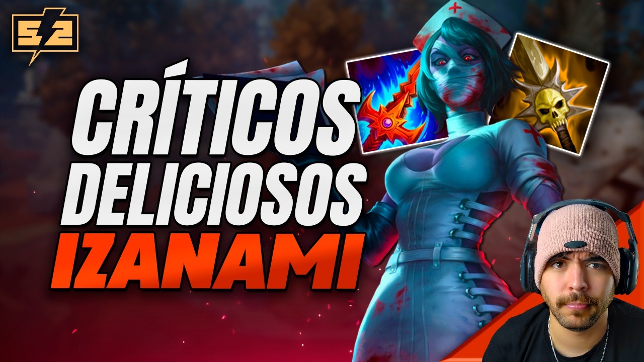 MUITO CRÍTICO, MUITO BÁSICO! IZANAMI ADC BUGADA! SMITE 2 CONQUISTA