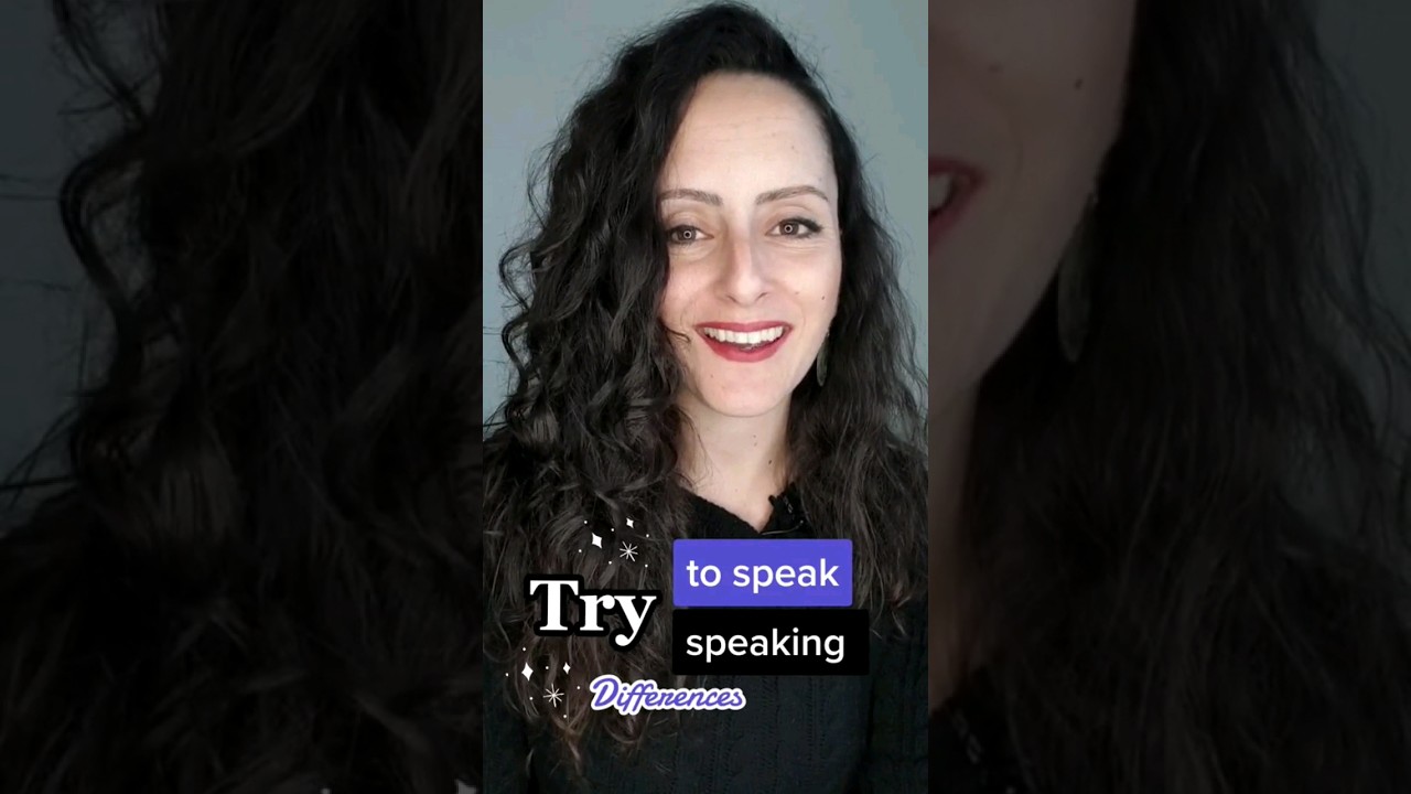 TRY + To Verb  vs  TRY + Verb-ing 🤯