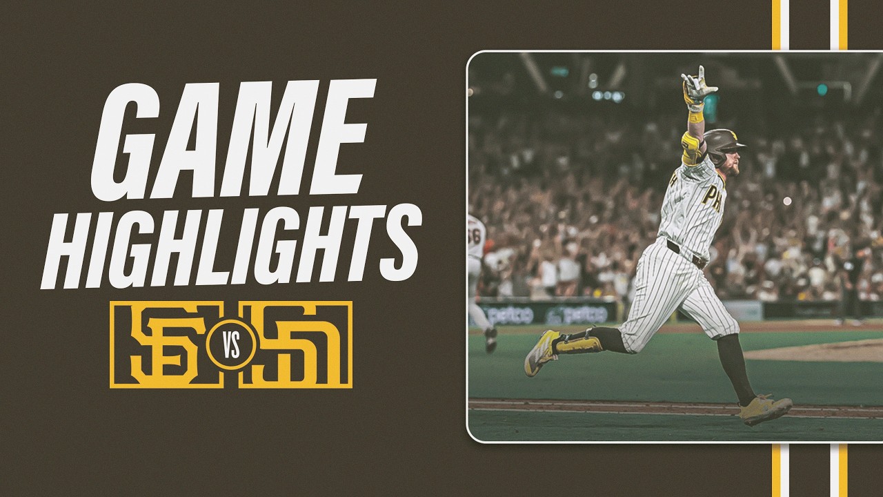 Giants vs. Padres Game Highlights (8/1/26) | MLB Highlights