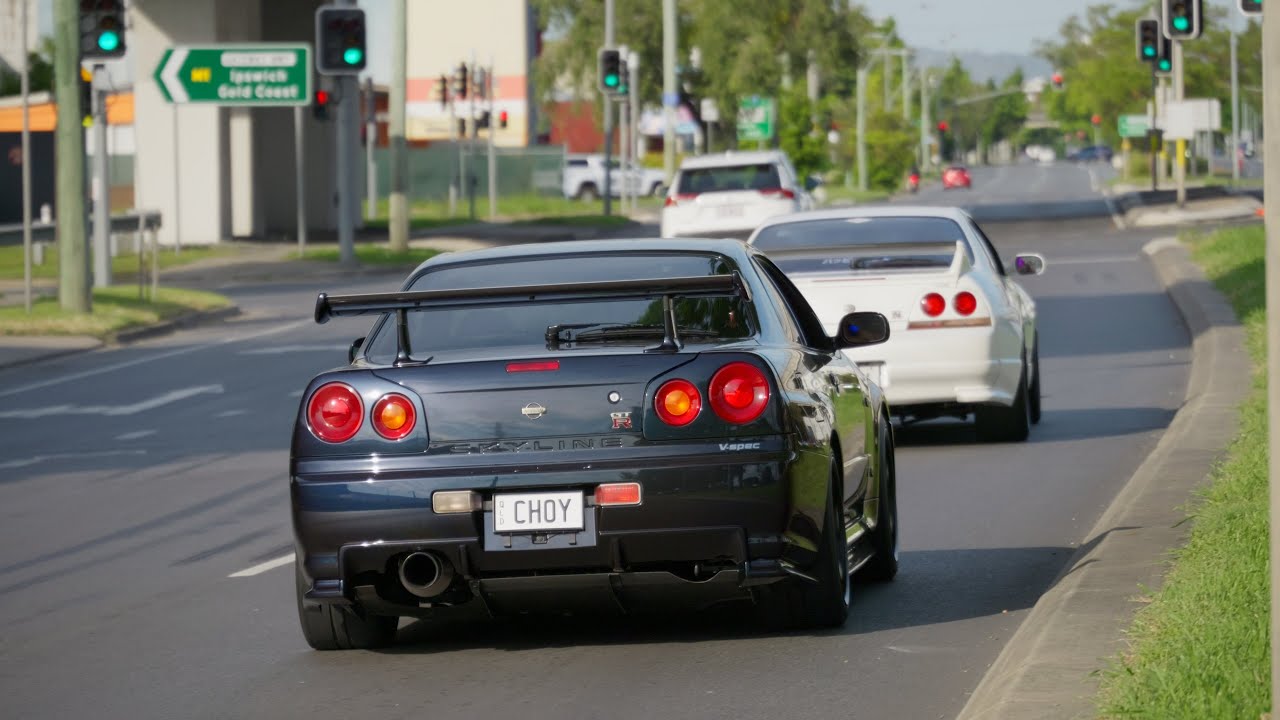 Best Modified JDM Car Meet Exits – December Highlights | R32/R33/R34 GTR, NSX, RX-7, Silvia, GC8 STI