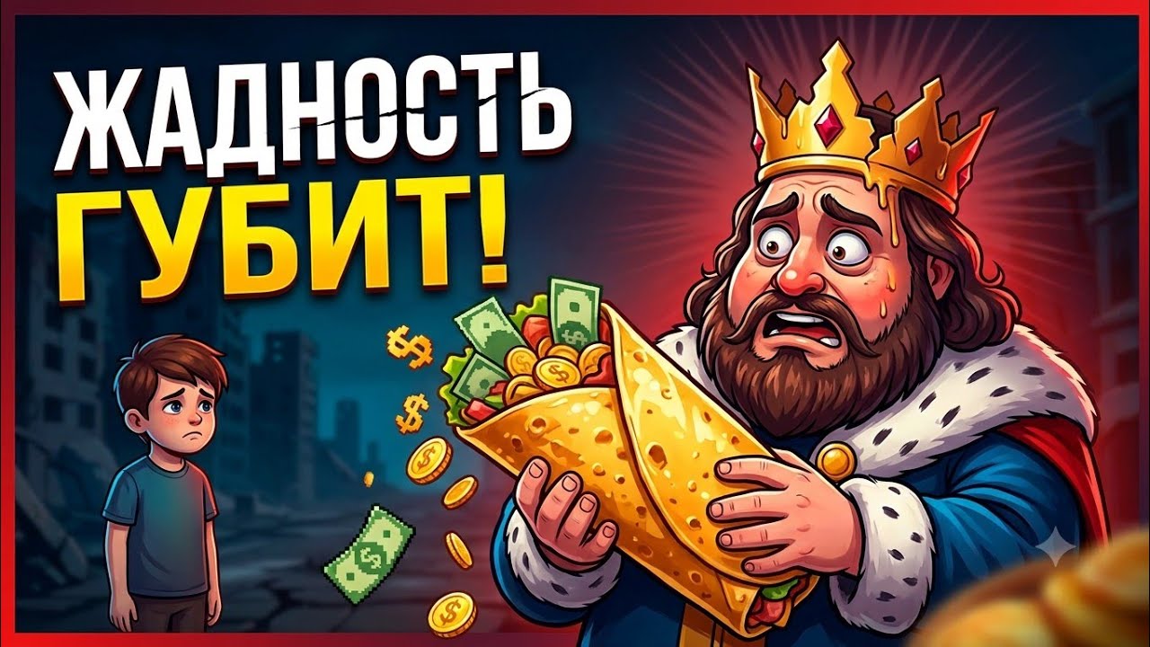 Вот к чему приводит жадность.