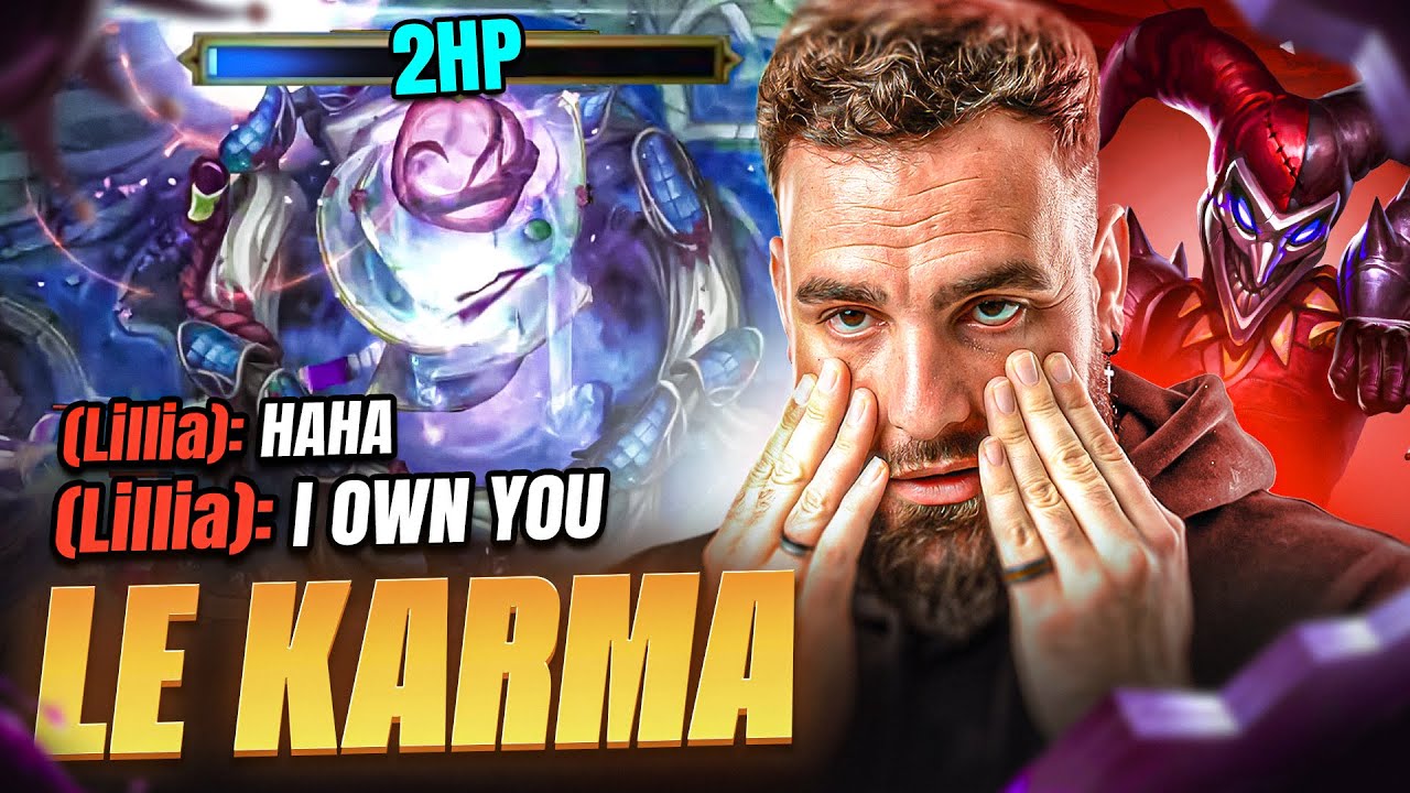 UNE PARTIE INCONTOURNABLE, LE KARMA EST SI PUISSANT (Shaco 1v9)