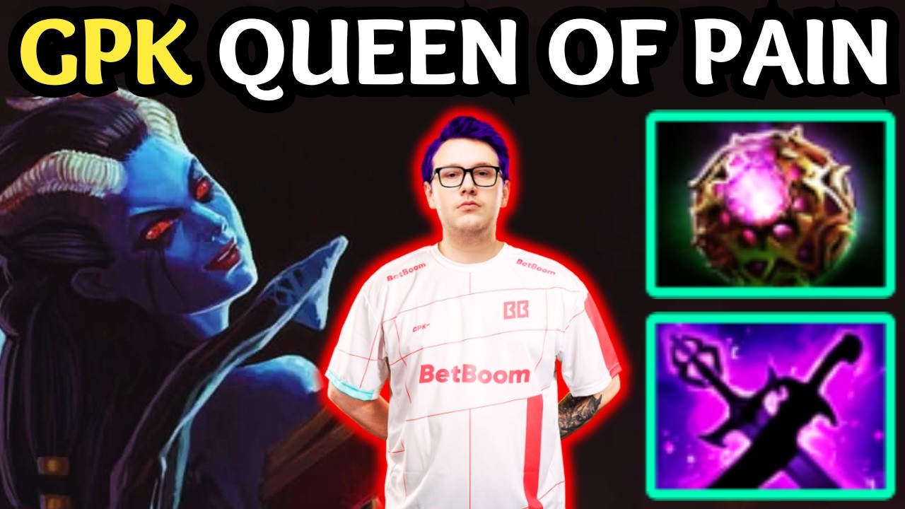 🔥 QUEEN OF PAIN Mid — Pro Gameplay by GPK vs OG 🔥 Dota 2 Gameplay