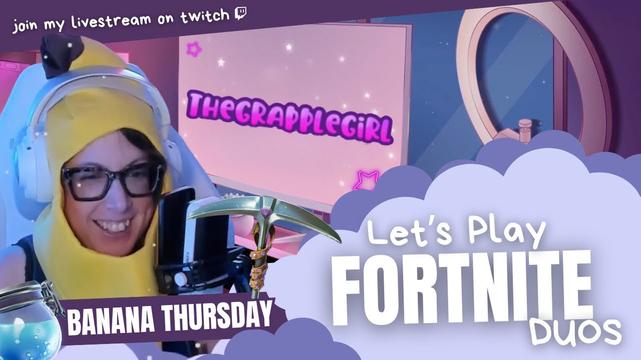 Banana Thursday 🍌 | Duos with @curlygirlbabs | 3/6 for Partner | Item Shop Giveaways at 65+ Viewe