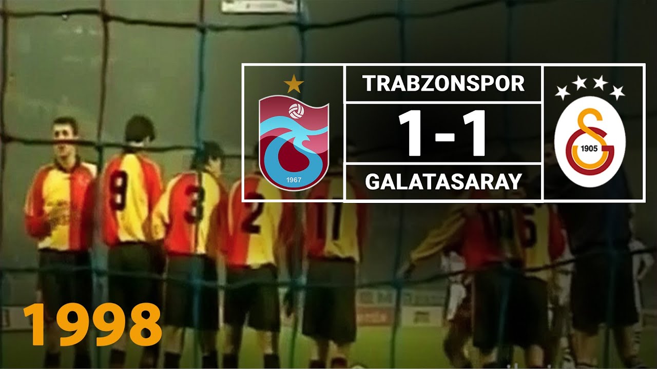 Nostalji Maçlar | Trabzonspor 1 - 1 Galatasaray ( 04.04.1998 )