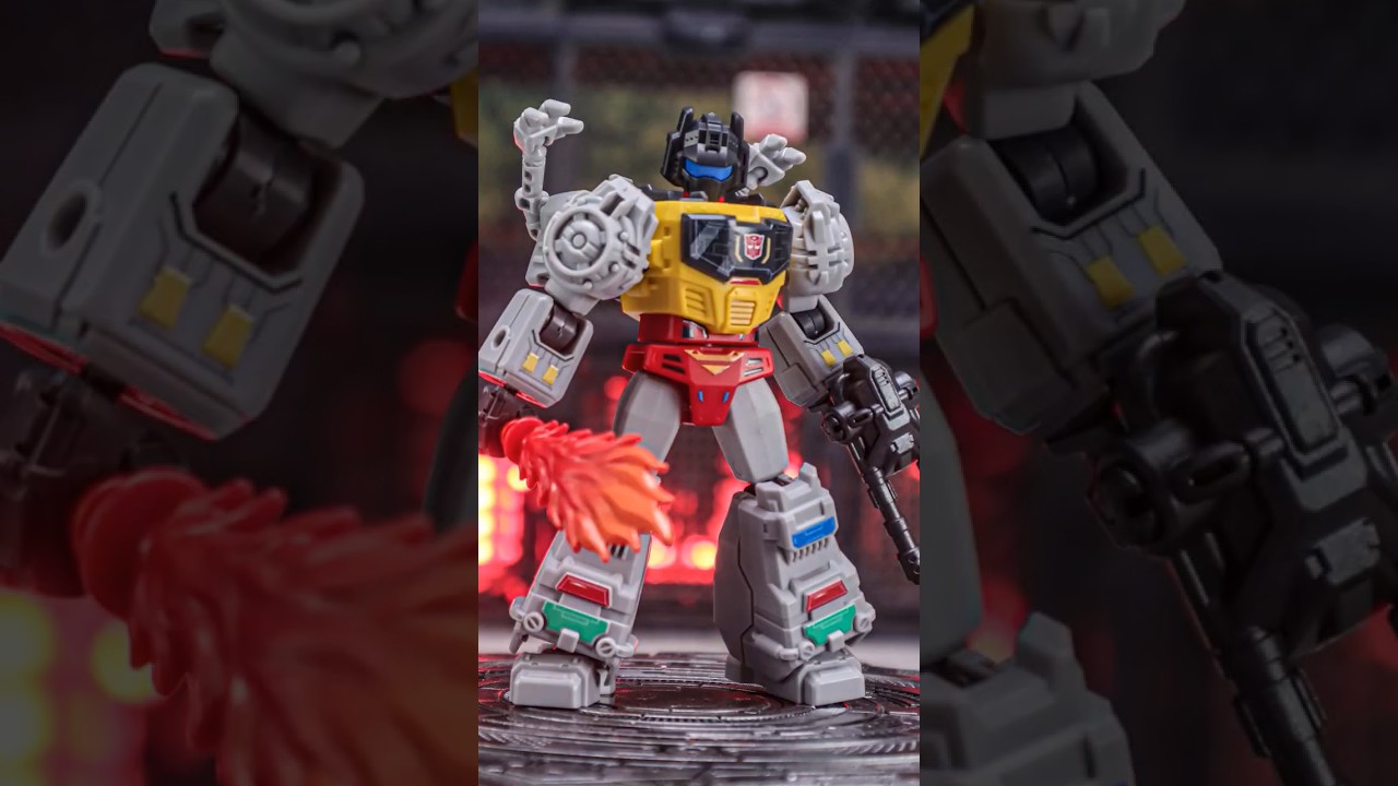 Blokees transformers Grimlock Devastator wave2 stop motion 