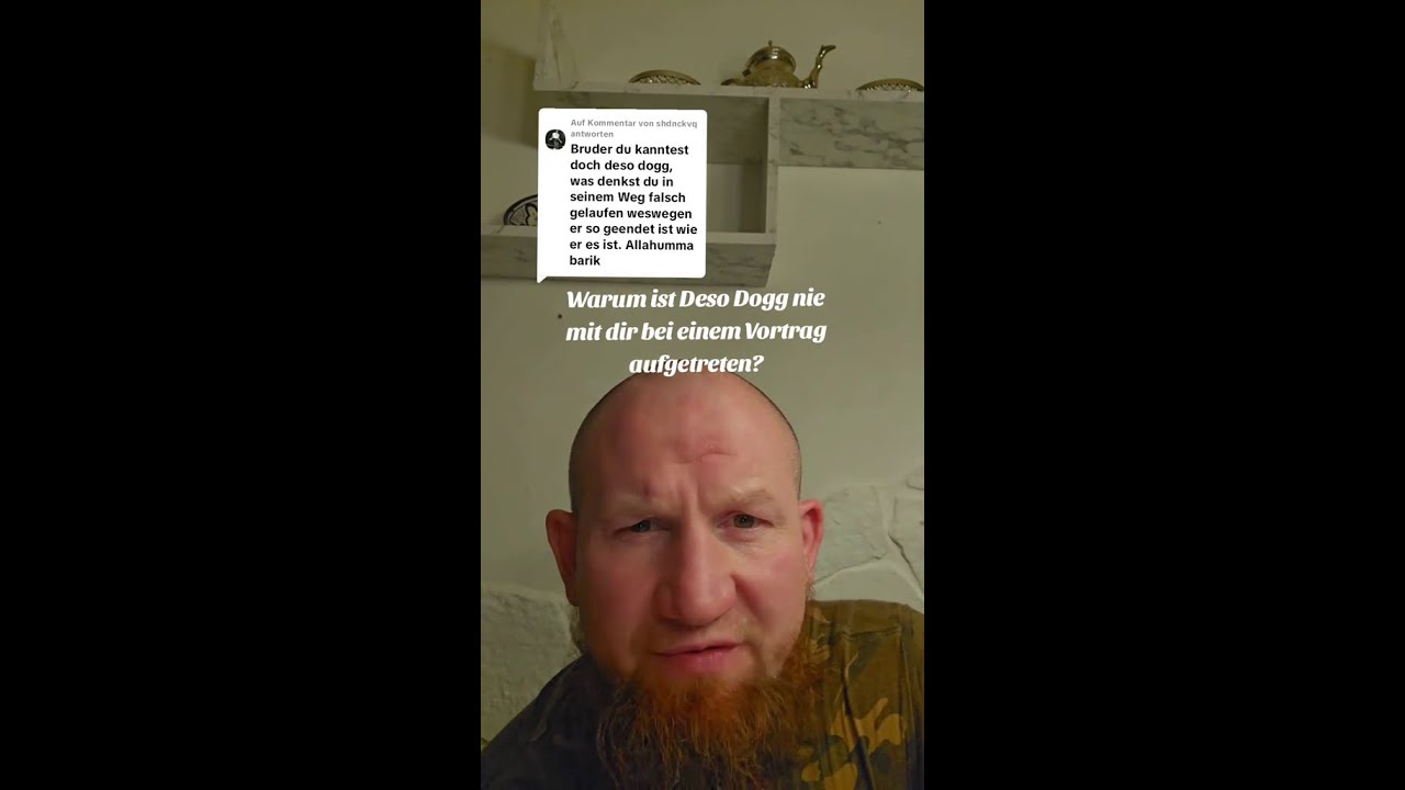Warum ist Deso Dogg nie mit dir bei einem Vortrag aufgetreten? Pierre Vogel antwortet
