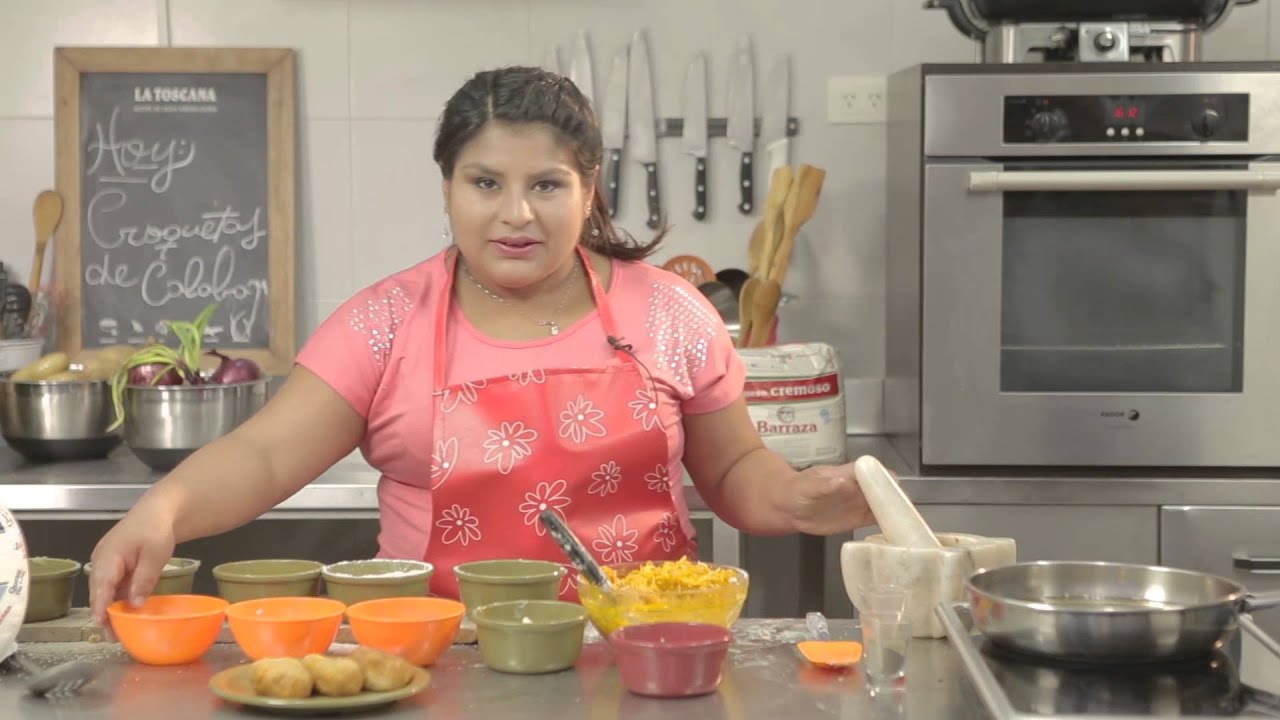 ELBA COCINA 020: CROQUETAS DE CALABAZA CON PORT SALUT BARRAZA