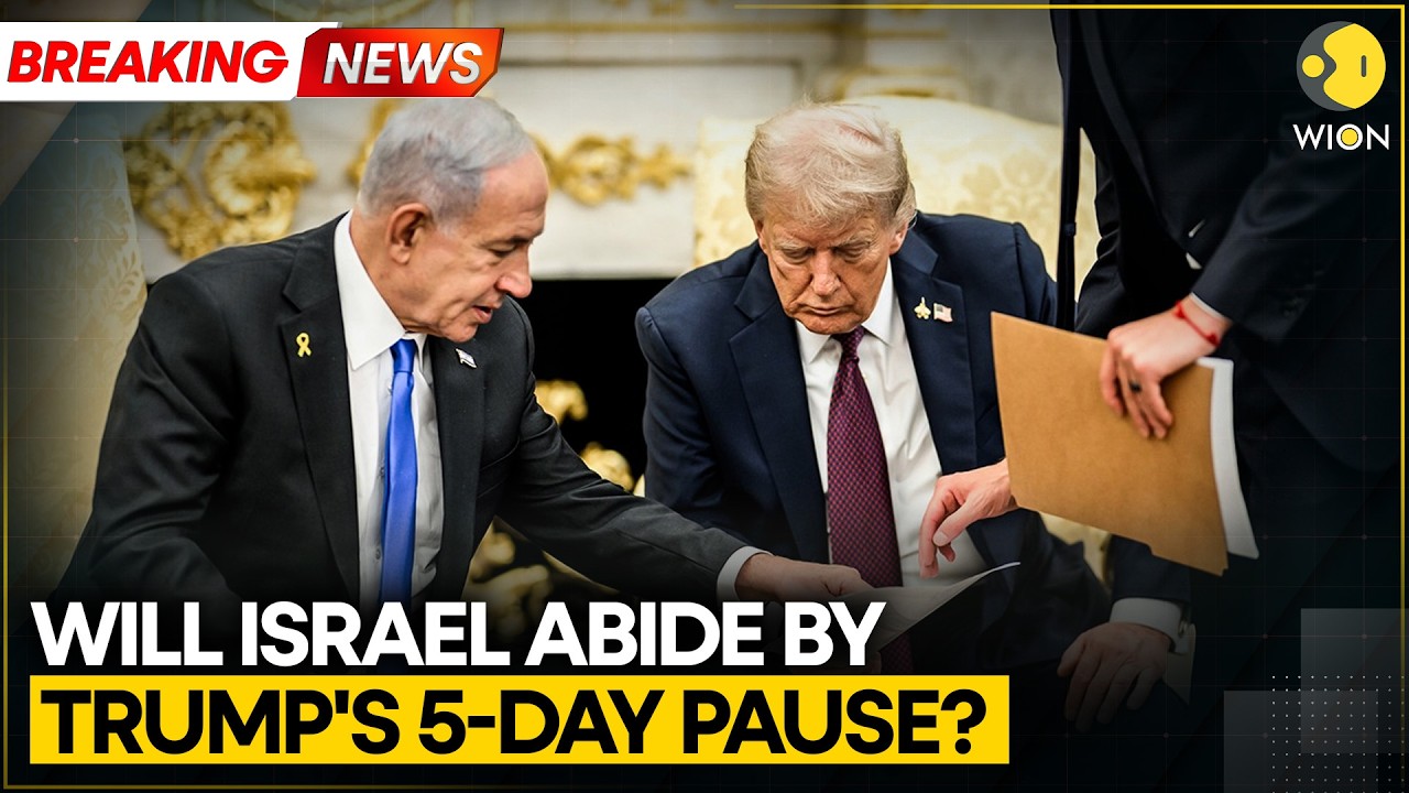 US-Iran Talks: Will Israel Follow Trump&rsquo;s 5-Day Pause Amid Rising Tensions? | WION BREAKING