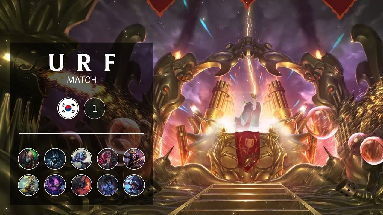 URF Match #1 | All Random Ultra Rapid Fire
