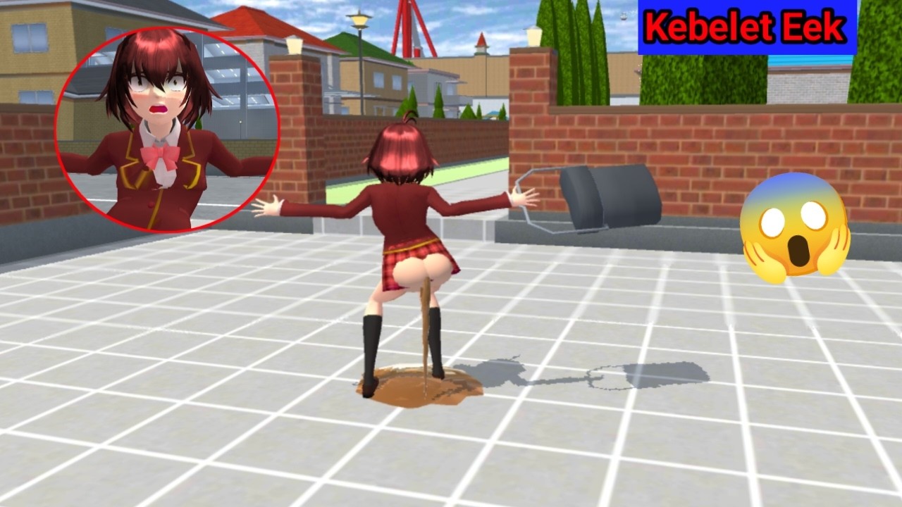 Karin Tiba-tiba Kebelet Eek di Tepi Jalan || Karin Gak Suka Buah || Sakura School Simulator