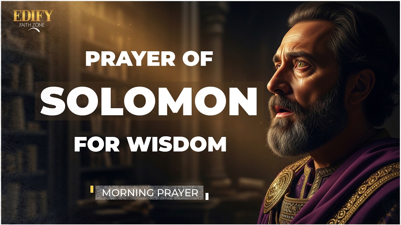 Молитва Соломона о божественной мудрости и финансовом прорыве | Daily Morning Player