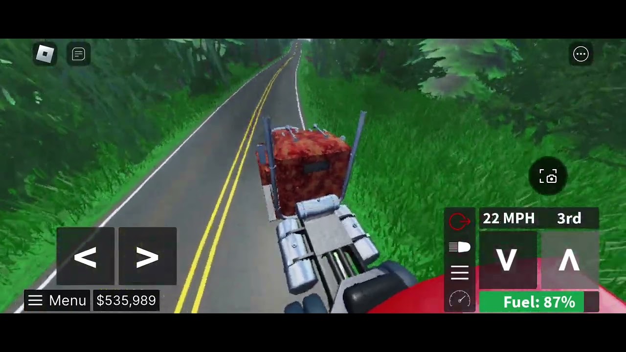 duel truck Peterbilt 281 in off roading epic Roblox