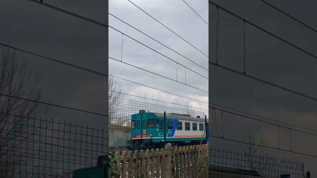 ALn 668 in arrivo a Pontedera #treni #trainspotting #train #trenitalia #ALn668 #pisa #pontedera #fs