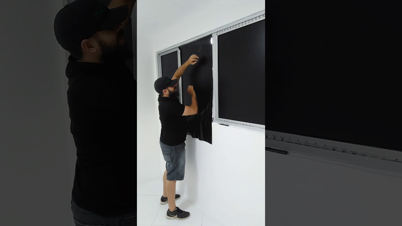 Aplicação de Películas blackout