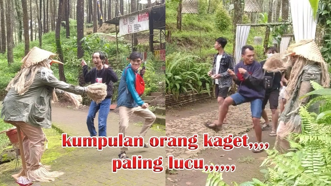 KOMPILASI PRANK ORANG-ORANGAN SAWAH PALING LUCU..!! PART 2