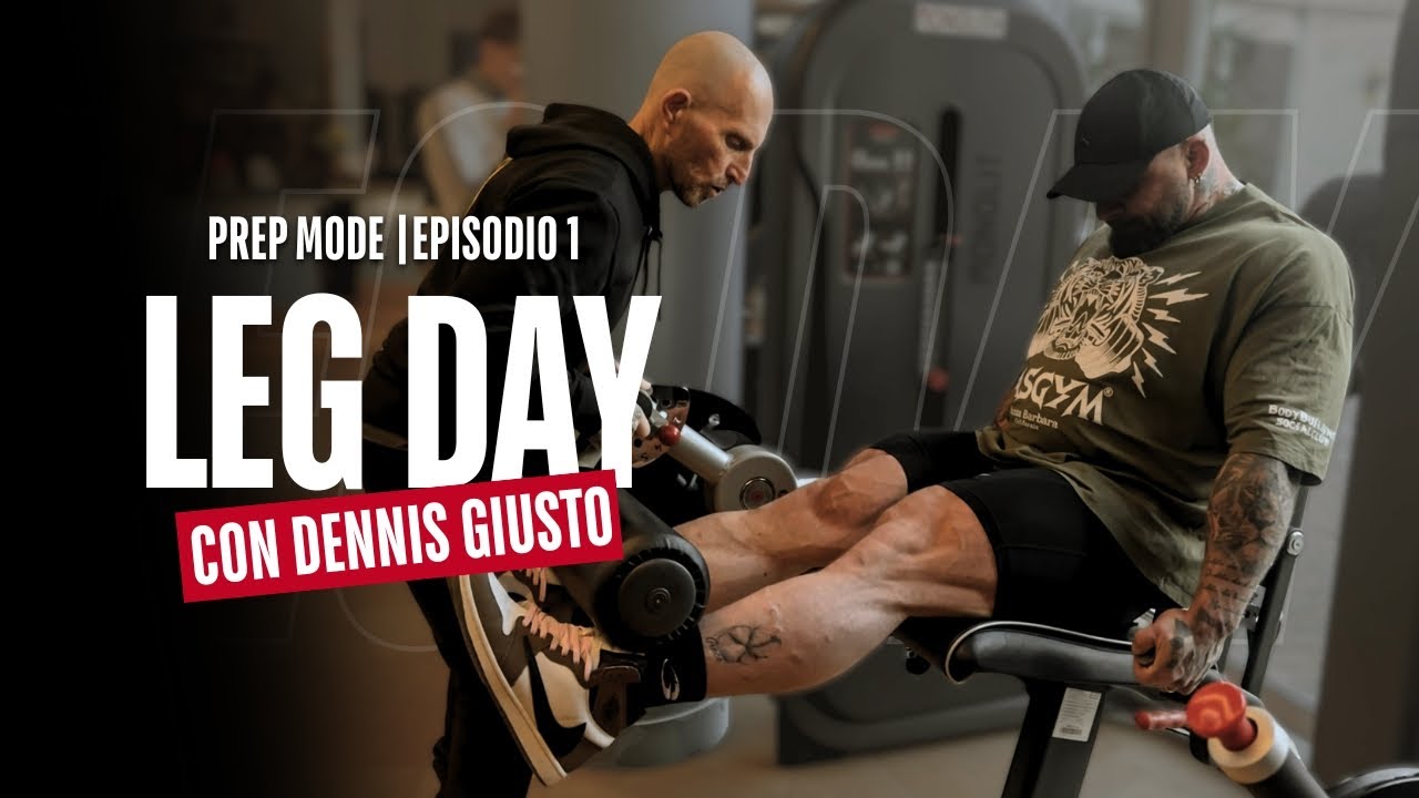 Allenamento gambe in preparazione gara | Con Dennis Giusto | PREP MODE EPISODIO 1