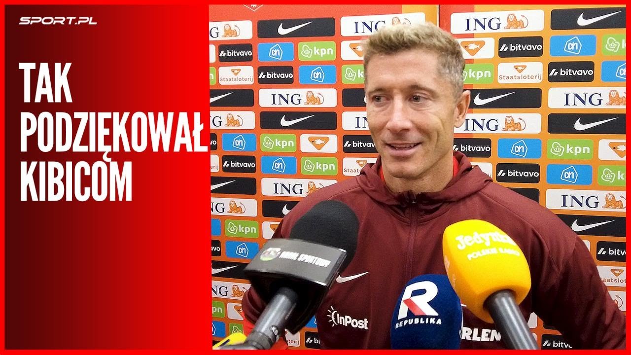 Lewandowski naprawdę to zrobił! Ale akcja po meczu w Holandii