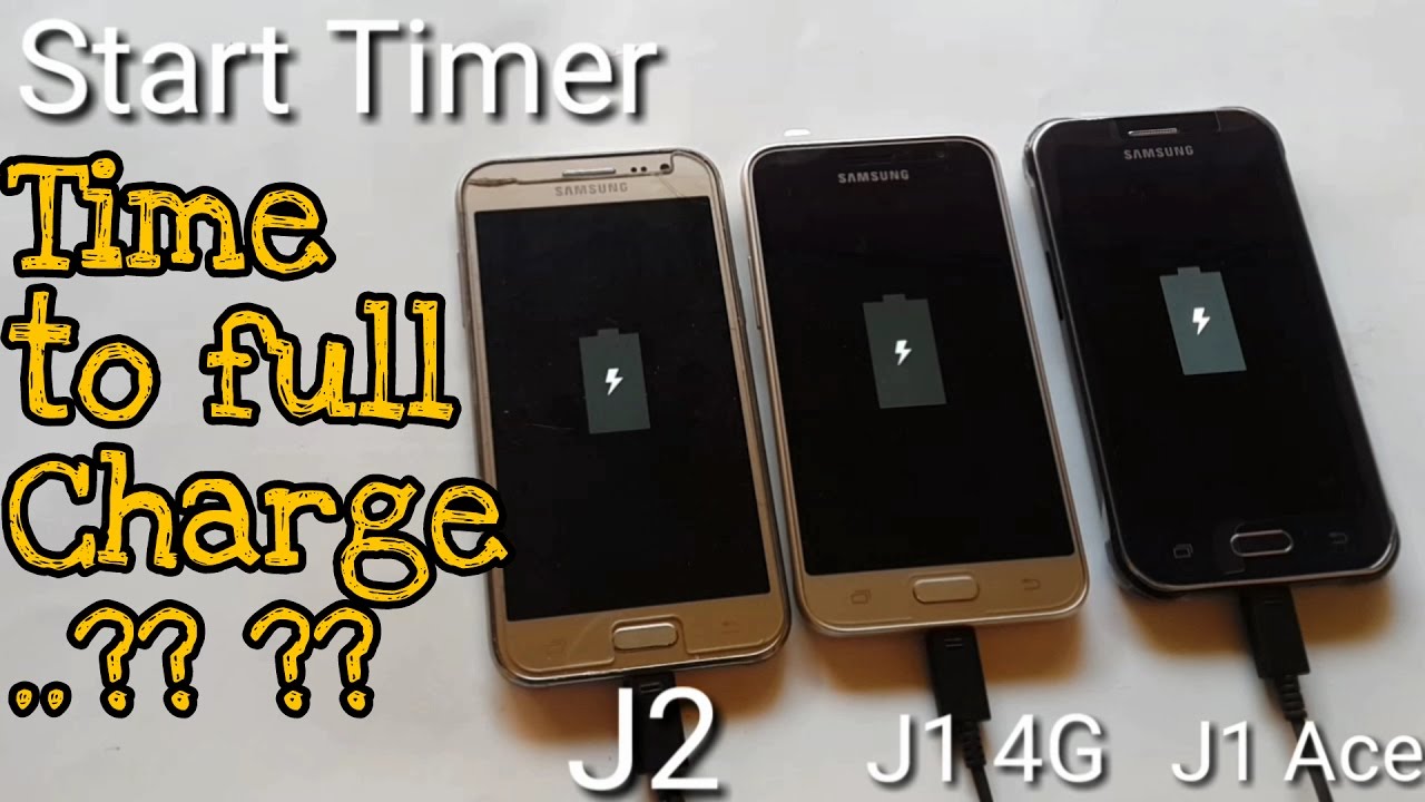 Samsung Galaxy J1 4g (6) Charging Test with Galaxy J2 and J1 Ace