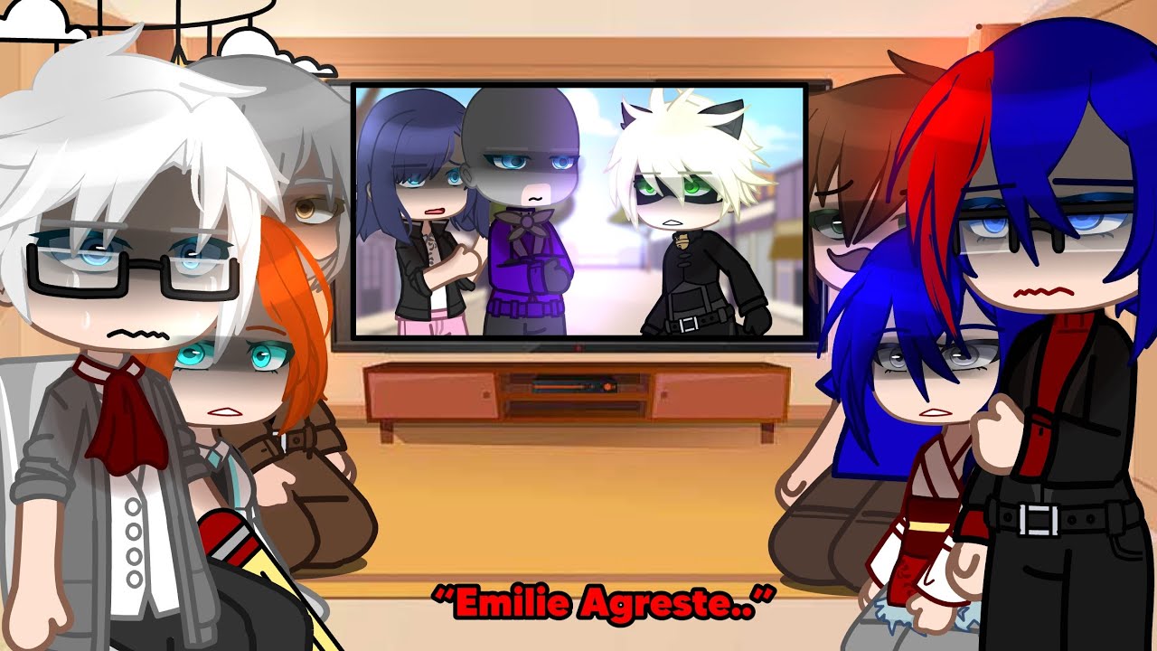 MIRACULOUS LADYBUG ADULTS reacts to “Hawkmoth saves Marinette 😨⁉️” || AU || GACHA REACTS || [1/?]⭐️