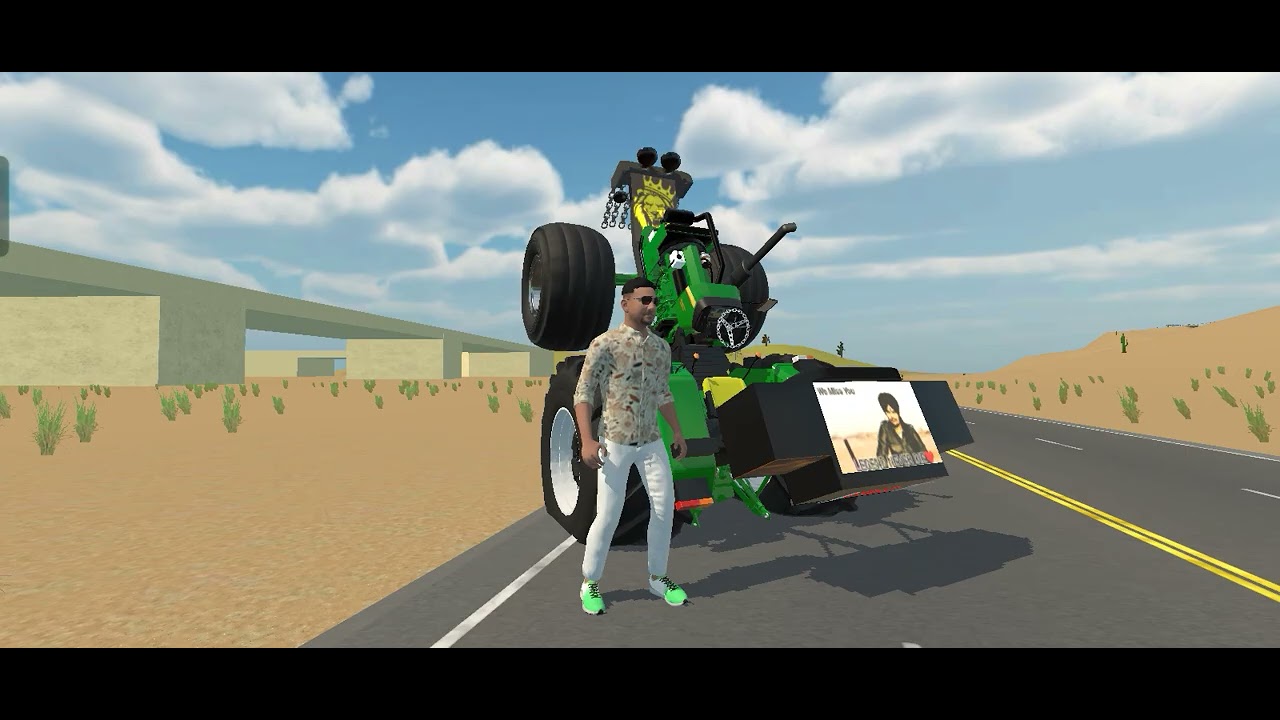 Stunt with tochan king