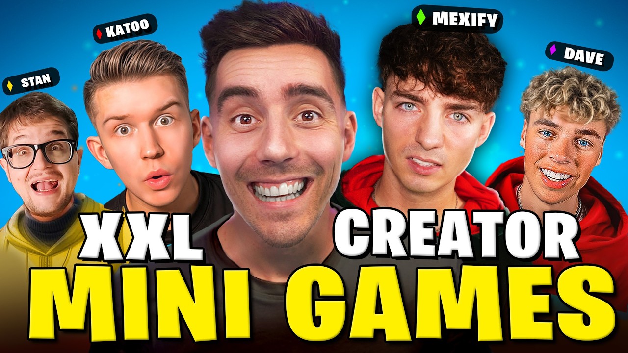 DAS *XXL MINIGAMES* CREATOR BATTLE ESKALIERT! 😡(CRASHOUT!)
