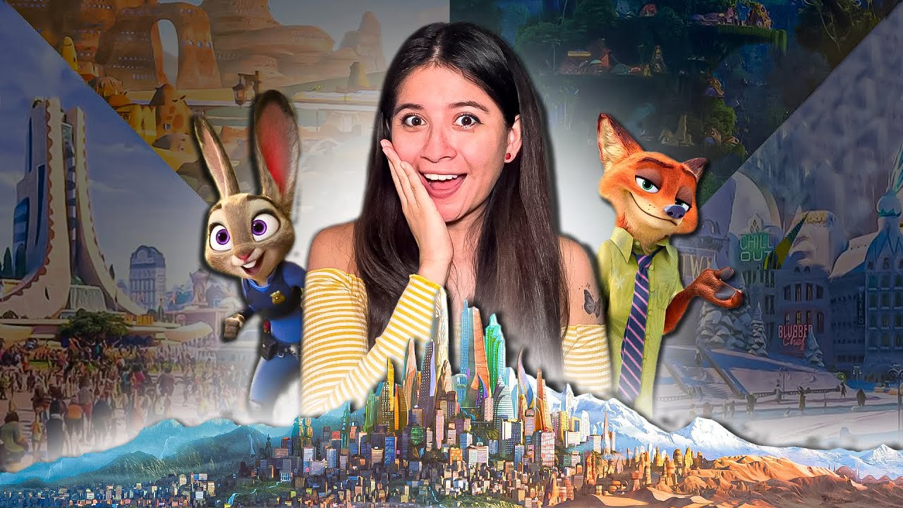¿Cómo se diseña UNA CIUDAD PARA ANIMALES? 🐰🦊 | Arquitectura en ZOOTOPIA